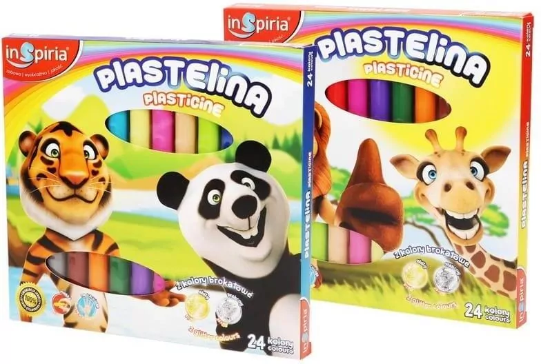 Plastelina 24 kolory - tantis.pl