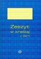 Zeszyt w kratkę z tłem - tantis.pl