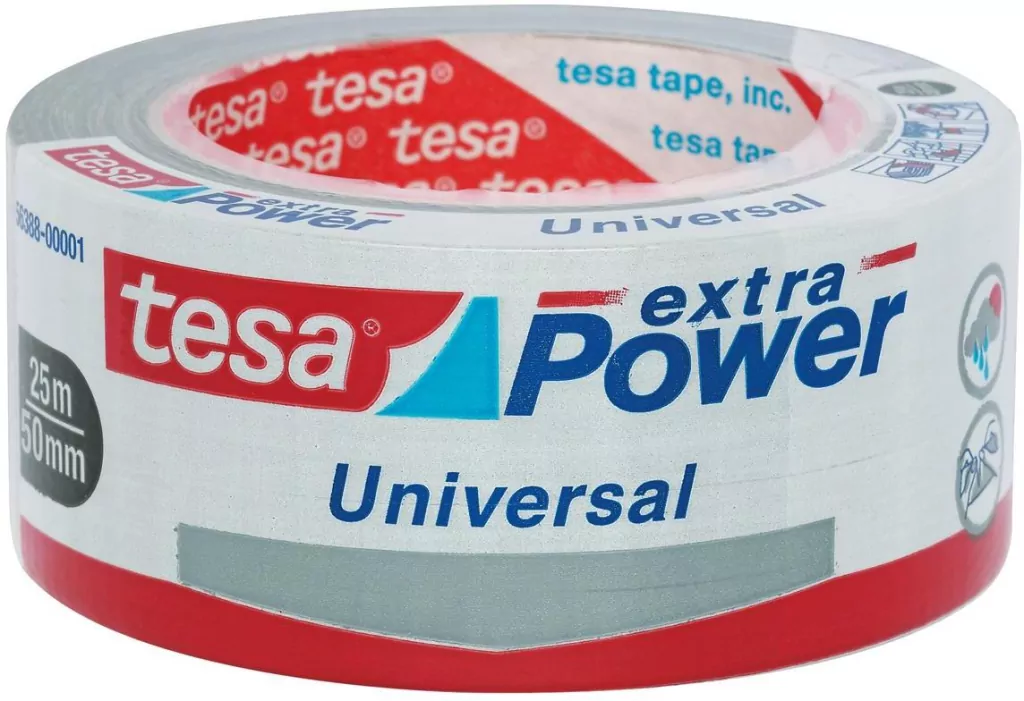 Taśma naprawcza Tesa czarna 25mx50mm - tantis.pl