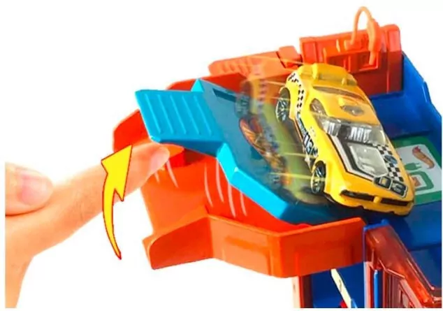 Hot Wheels City. Mały zestaw z autkiem - tantis.pl