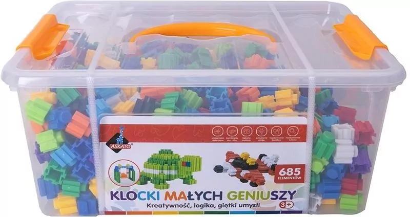 Klocki Małych Geniuszy 685 elementów - tantis.pl