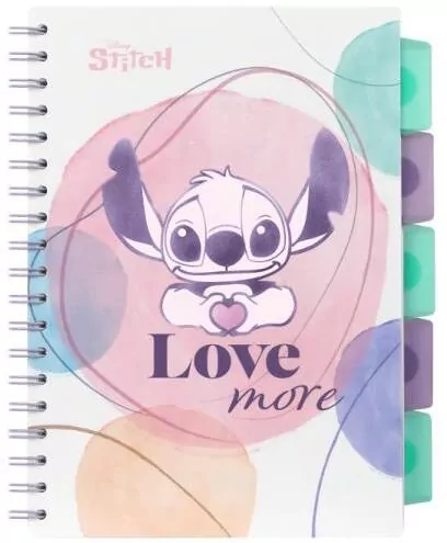 Kołobrulion B5 Disney Fashion Stitch 100 kartek wzór 1 - tantis.pl