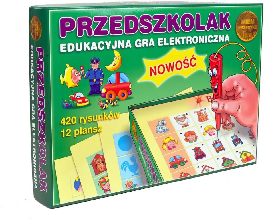 Przedszkolak. Edukacyjna gra elektroniczna - tantis.pl