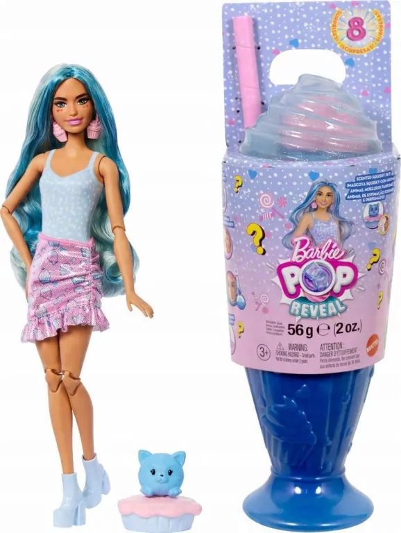 Barbie Pop Reveal Lalka Seria Stylowy deser - tantis.pl