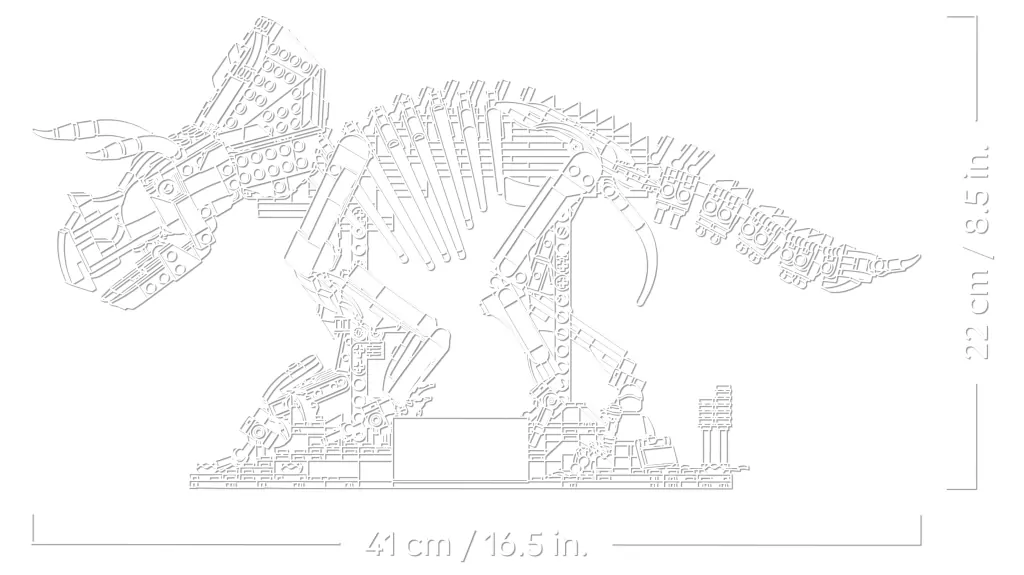 LEGO® Szkielety dinozaurów: triceratops 77985 - tantis.pl