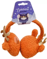 Zimowe nauszniki z reniferem