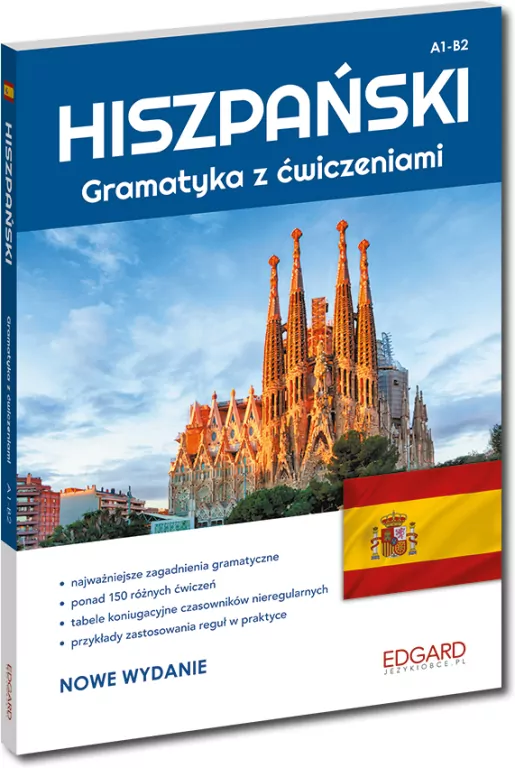 Hiszpański. Gramatyka z ćwiczeniami. A1-B2 - tantis.pl