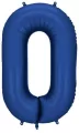 Balon foliowy cyfra 0 86cm granat - tantis.pl