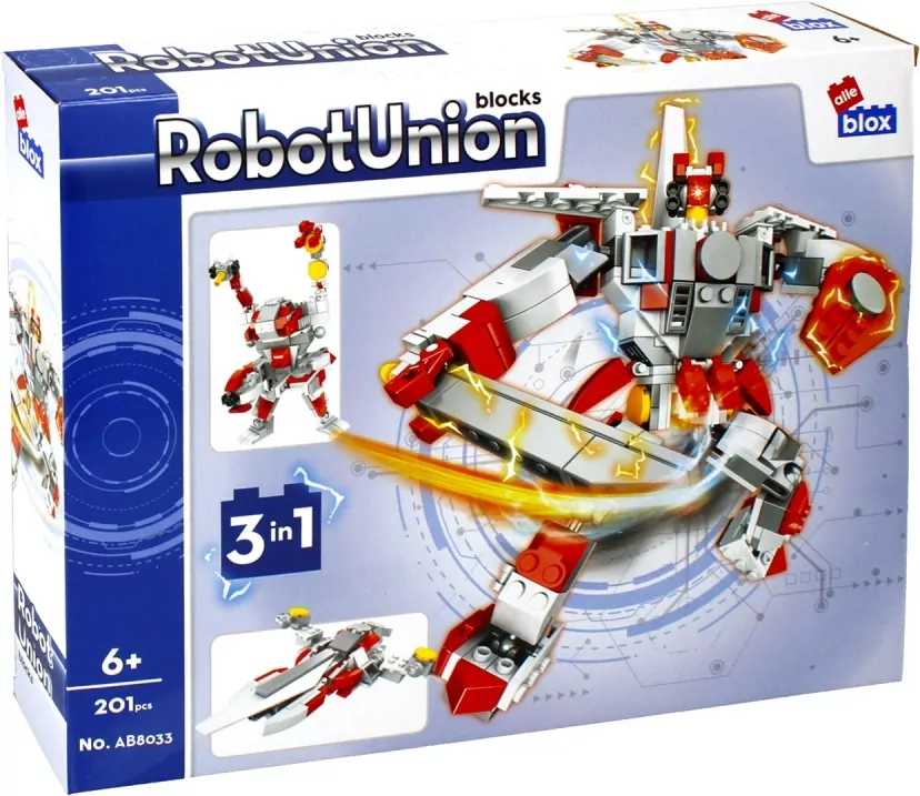 Klocki konstrukcyjne Robot ALLEBOX - tantis.pl