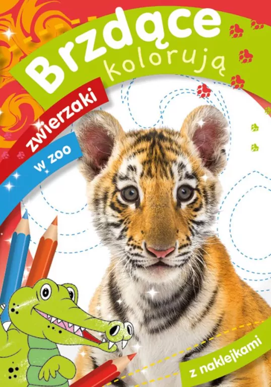 Brzdące kolorują. Zwierzaki w zoo - tantis.pl