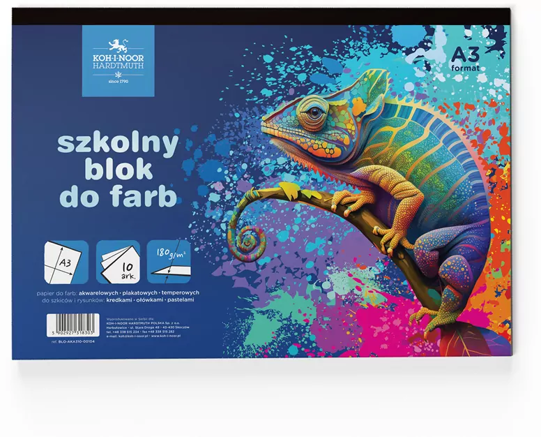 Blok do farb A3 Kameleon 10 ark.180 g. - tantis.pl