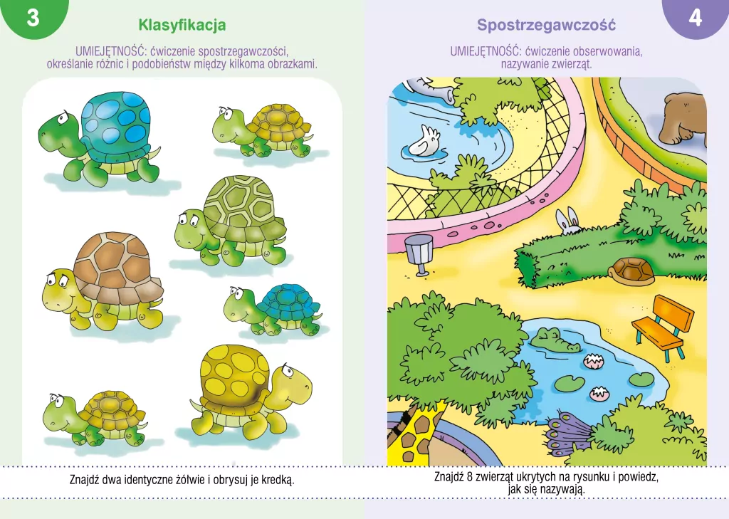 Ćwiczenia z myślenia dla 3-4-latka - tantis.pl