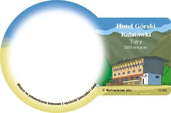 Magnes lodówkowy. Hotel Górski Kalatówki