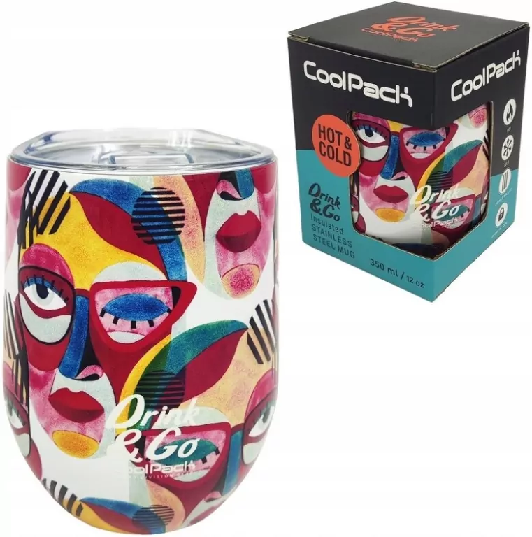 Kubek termiczny 350 ml. Cinco - tantis.pl