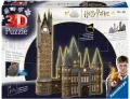 Puzzle 3D 540 Budynki nocą: Zamek Hogwarts Wieża - tantis.pl