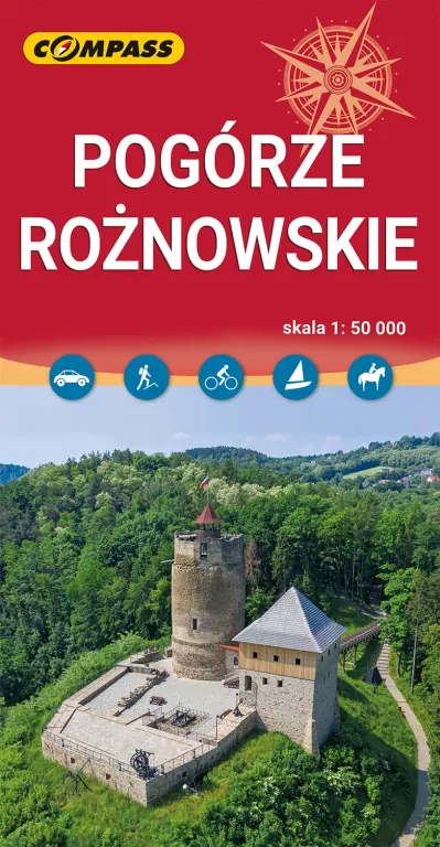 Pogórze Rożnowskie - mapa papierowa - tantis.pl