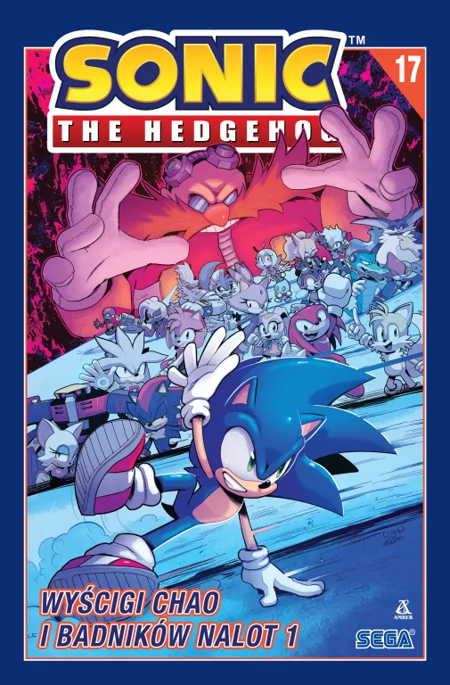 Wyścigi Chao i Badników nalot 1. Sonic the Hedgehog. Tom 17 - tantis.pl