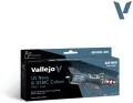 Vallejo: 71.157 - Model Air - Air War - US Navy & USMC Colors 1940-1945 (8x18 ml) - tantis.pl