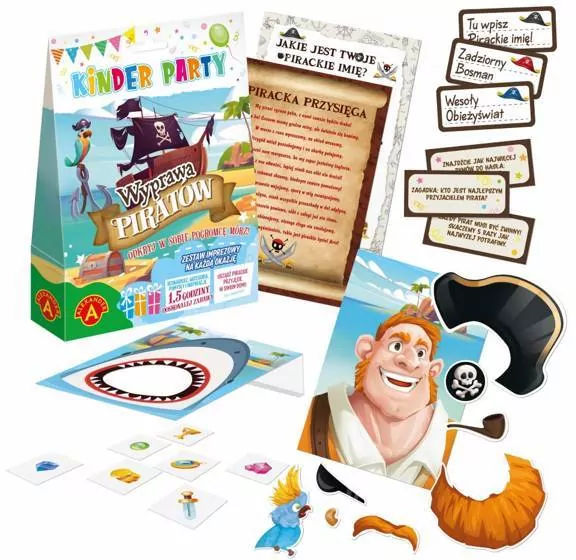 Zestaw Kinder Party. Wyprawa Piratów - tantis.pl
