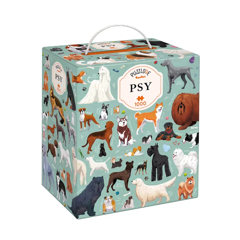 CzuCzu. Puzzlove. Psy. 1000 el. - tantis.pl
