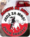 Magnes na auto SKRÓTY - tantis.pl