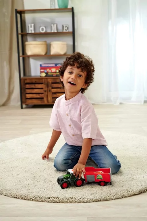 Traktor z przyczepą 26cm - tantis.pl