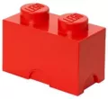 LEGO(R) pojemnik klocek dwójka czerwony - tantis.pl