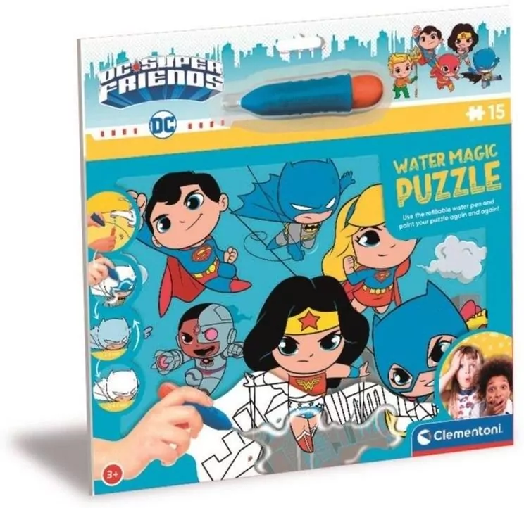 Puzzle 15. Water Magic. Dc Superfriends - tantis.pl
