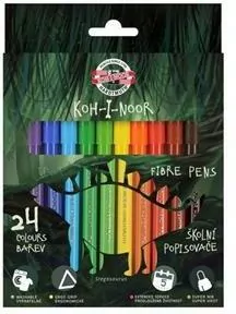 FLAMASTRY 7710/2BD 24 KOL W KARTONIKU  DINO - tantis.pl