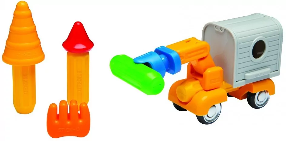 Magformers Stick-O. Zestaw konstrukcyjny 26 elementów - tantis.pl
