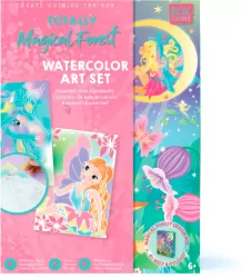 Zestaw kreatywny. Akwarele. Jednorożec i wróżka
