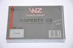 Koperta C6  biała