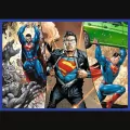 Puzzle 4x250 Odwaga Supermana TREFL - tantis.pl