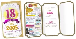 Karnet. Urodziny 18