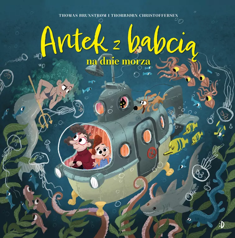 Antek z babcią na dnie morza - tantis.pl