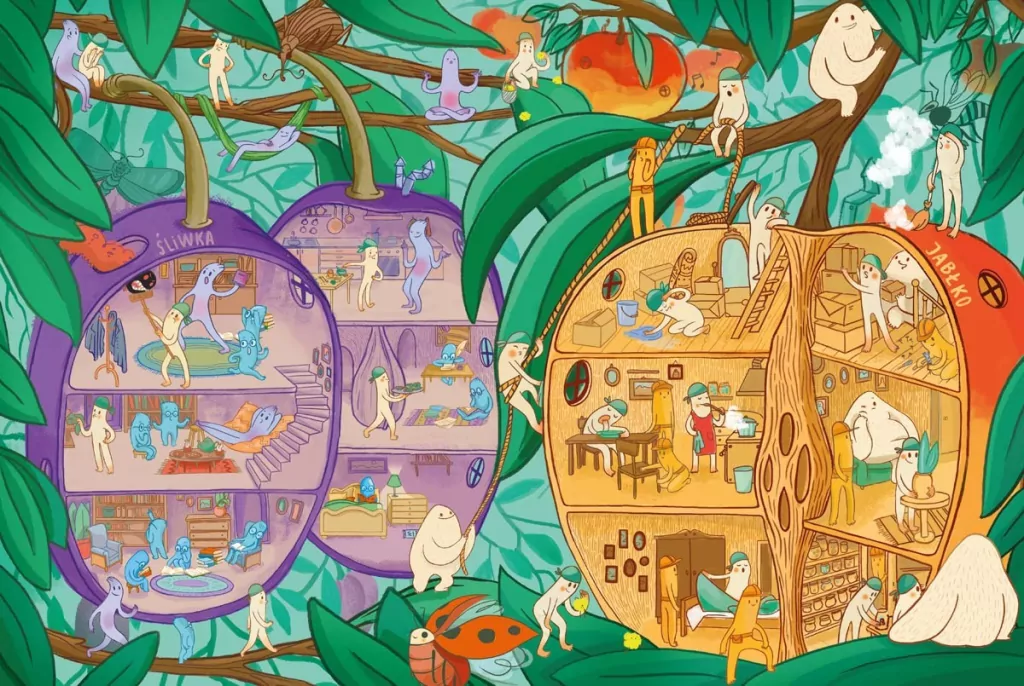 Przekroje owoce i warzywa - tantis.pl