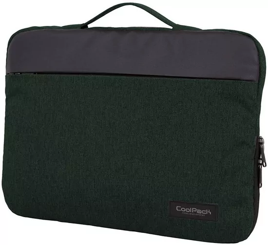 Etui na laptop Coolpack Saturn Snow Technic Green - tantis.pl