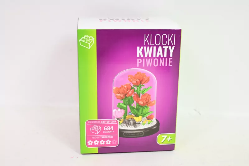 Klocki Piwonie pod kloszem 684el - tantis.pl