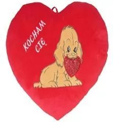 Serce Kocham Cię - Pies 48cm - tantis.pl