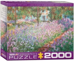 Puzzle 2000 Monet ?s Garden by Claude Mo 8220-4908