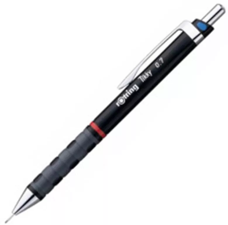 Rotring. Ołówek automatyczny 0.7, czarny - tantis.pl