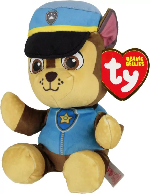 Beanie Babies Lic Soft Psi Patrol - Chase 15cm - tantis.pl