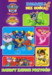 Psi Patrol. Koloruj bez końca cz. 2 Barwy zatoki przygód
