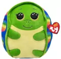 Squishy Beanies Shrugs - tęczowy żółw 30cm - tantis.pl