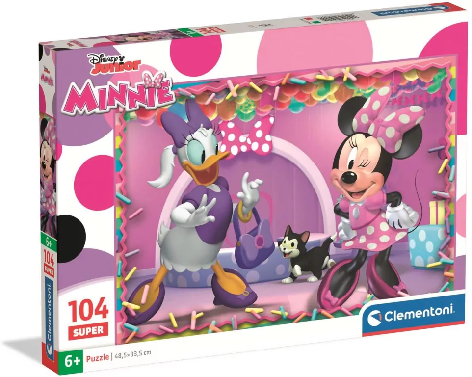 Puzzle 104 Super. Minnie - tantis.pl