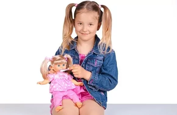 Lalka mały czyścioszek. Natalia. 33cm - tantis.pl