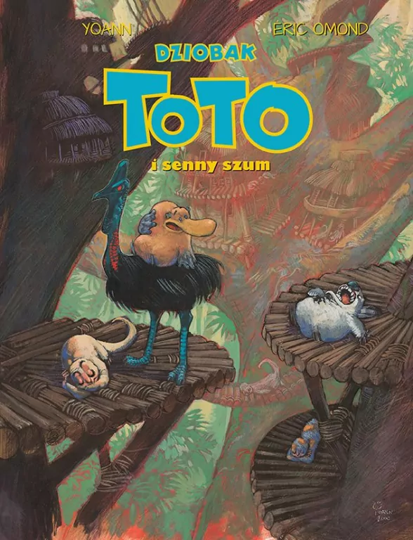 Dziobak Toto i senny szum. Mój pierwszy komiks 5+. Tom 4 - tantis.pl