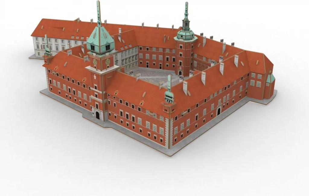 Puzzle 3D. Zamek Królewski w Warszawie - tantis.pl