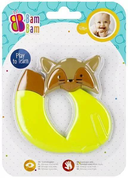 Gryzak dla dzieci lisek mix BAM BAM - tantis.pl