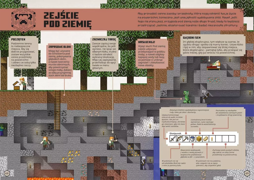 Podręcznik odkrywcy. Minecraft - tantis.pl